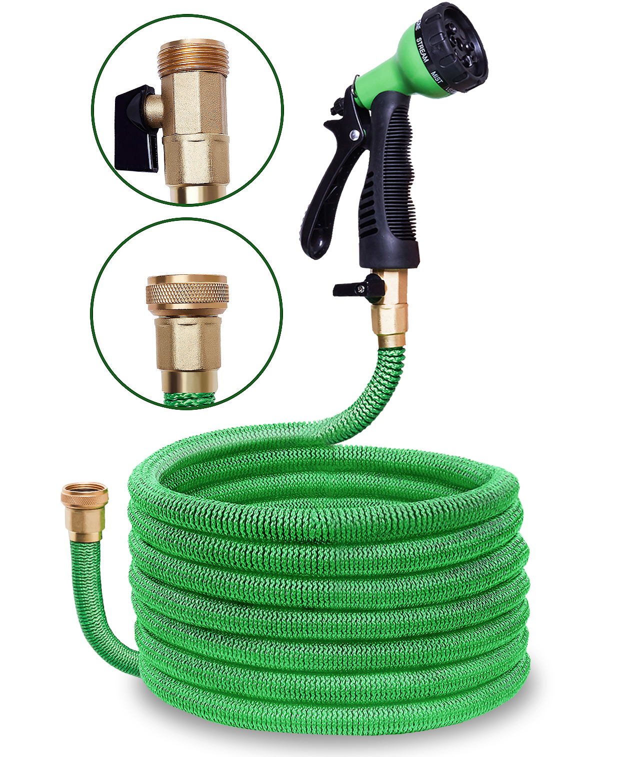 Anti-Kink and Flexible Water Hose. 